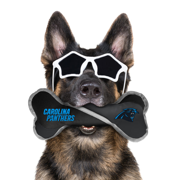 Littlearth Carolina Panthers Pet Tug Bone