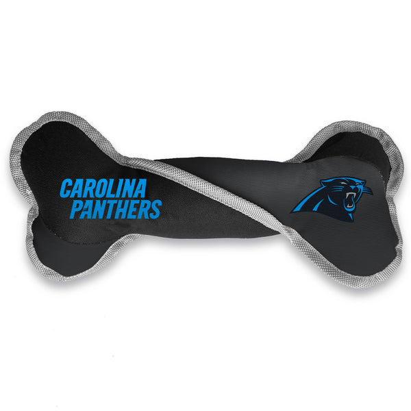 littlearth Carolina Panthers Pet Tug Bone