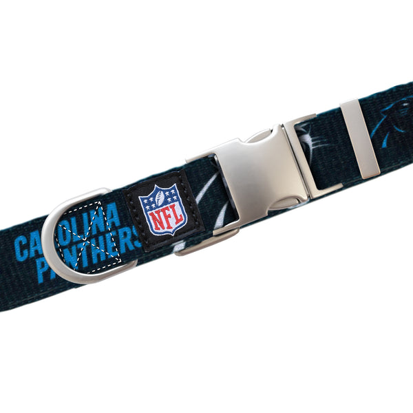Littlearth Carolina Panthers Premium Pet Collar