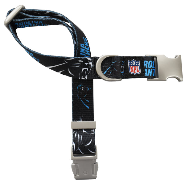 littlearth Carolina Panthers Premium Pet Collar