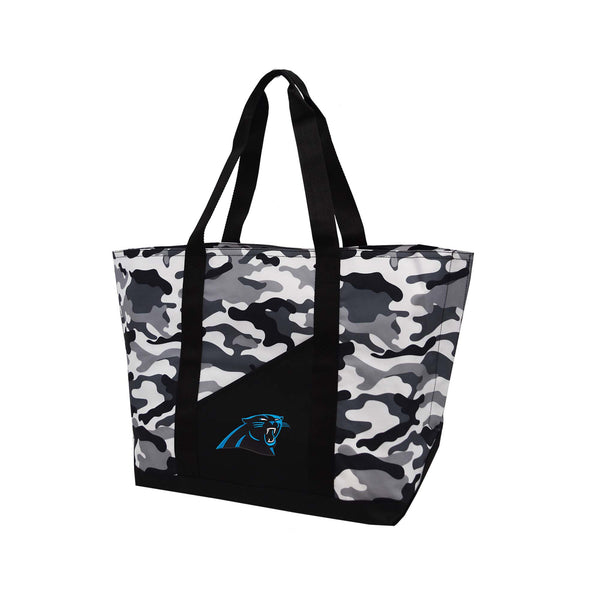 littlearth Carolina Panthers Super-Duty Camo Tote