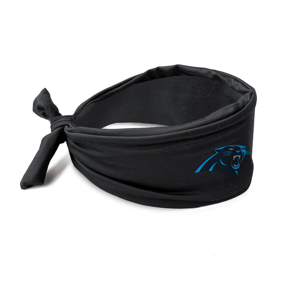 littlearth Carolina Panthers Tieback Headband