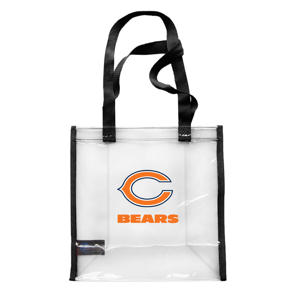 littlearth Chicago Bears Clear Advantage Tote