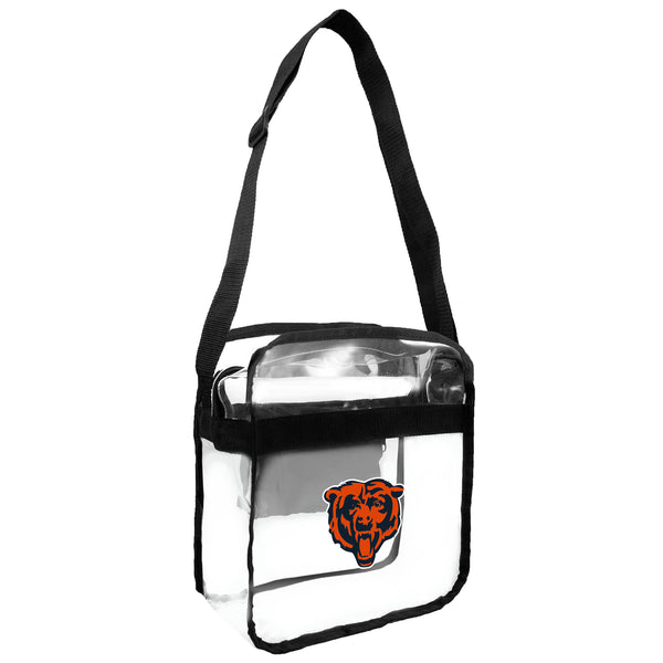 littlearth Chicago Bears Clear Carryall Crossbody