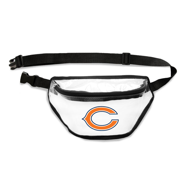 littlearth Chicago Bears Clear Fanny Pack