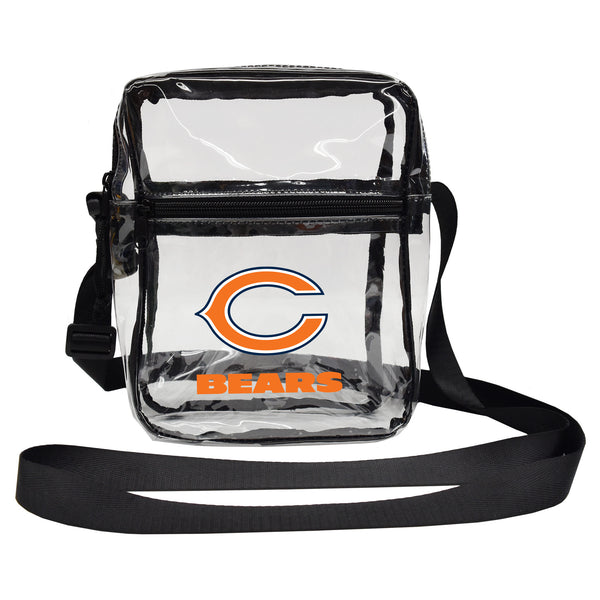 littlearth Chicago Bears Clear Sideline Purse