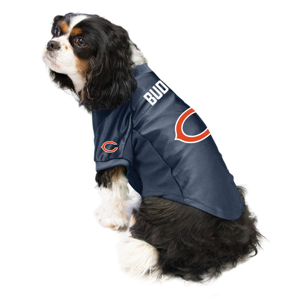 Littlearth Chicago Bears Custom Pet Stretch Jersey
