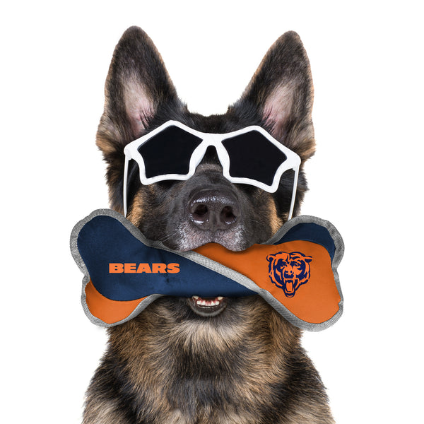 Littlearth Chicago Bears Pet Tug Bone