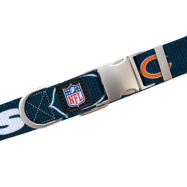 Littlearth Chicago Bears Premium Pet Collar