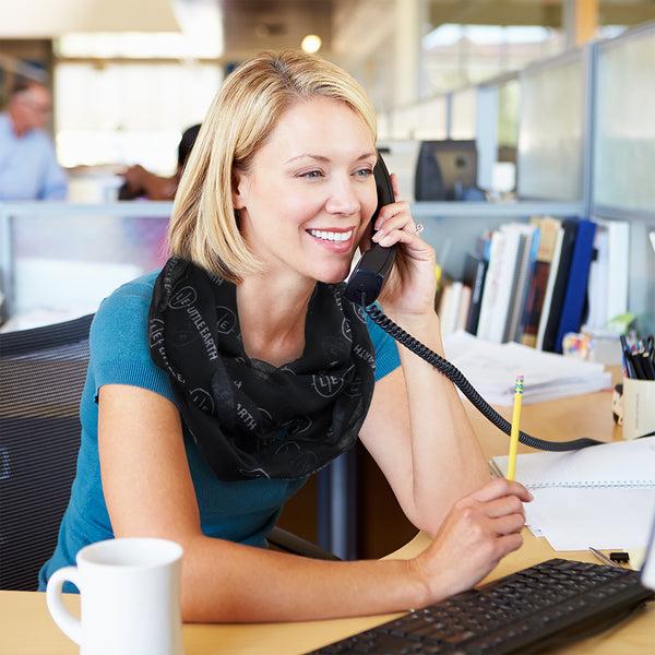 Littlearth Chicago Bears Sheer Infinity Scarf