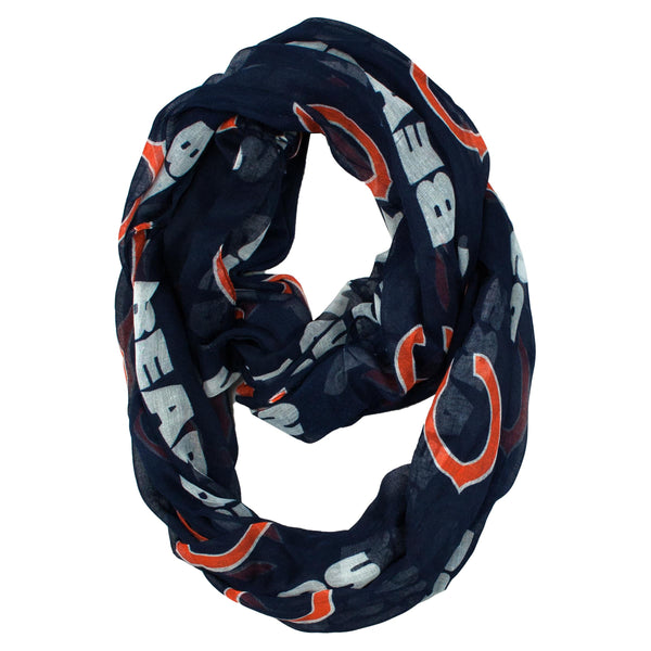 littlearth Chicago Bears Sheer Infinity Scarf