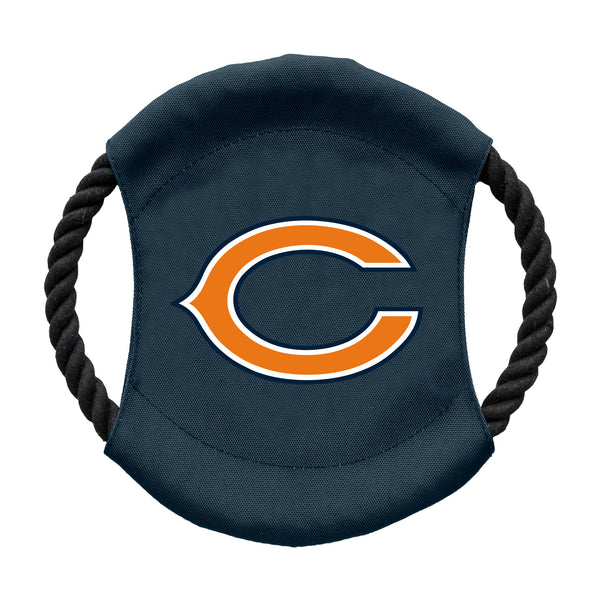 littlearth Chicago Bears Team Flying Disc Pet Toy