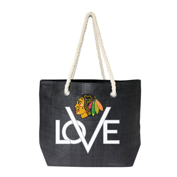 littlearth Chicago Blackhawks Love Tote