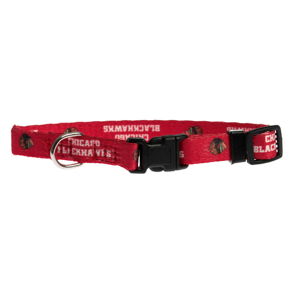 littlearth Chicago Blackhawks Pet Team Collar