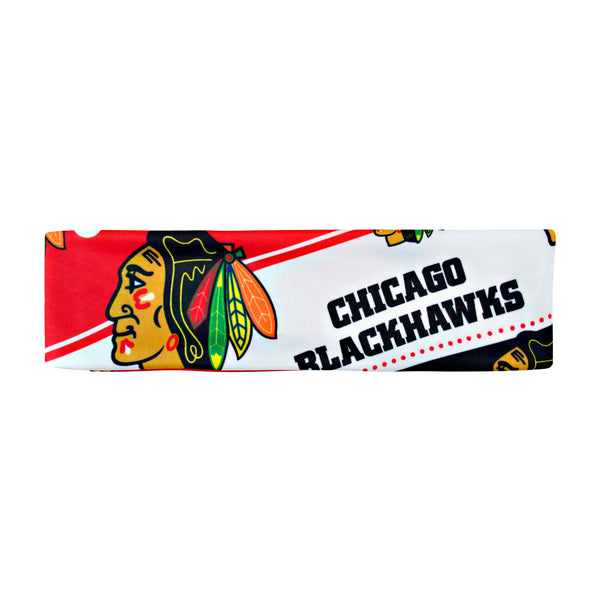 littlearth Chicago Blackhawks Stretch Headband