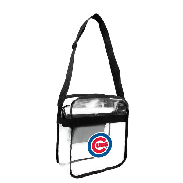 littlearth Chicago Cubs Clear Carryall Crossbody
