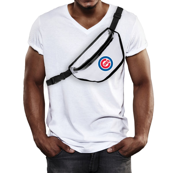 Littlearth Chicago Cubs Clear Fanny Pack