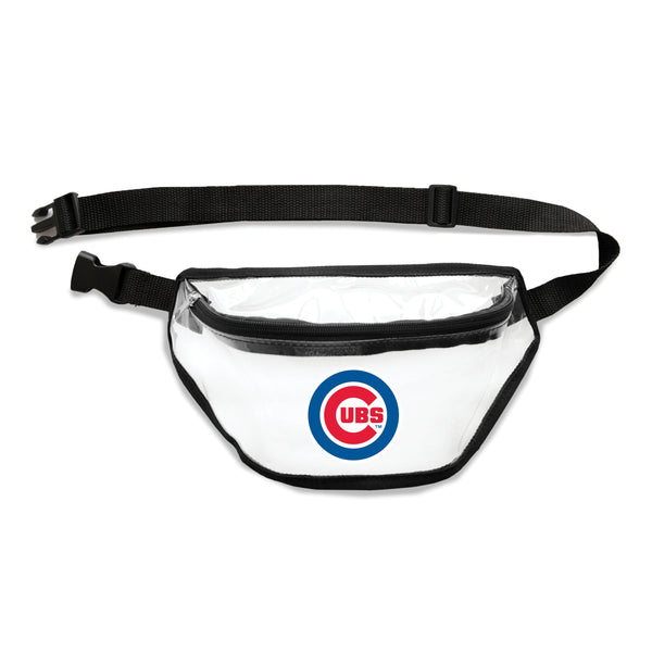 littlearth Chicago Cubs Clear Fanny Pack