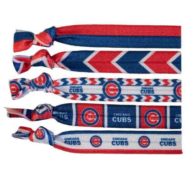 littlearth Chicago Cubs Knotted Hair Tie