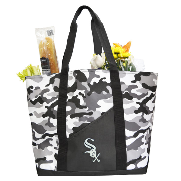 Littlearth Chicago White Sox Super-Duty Camo Tote