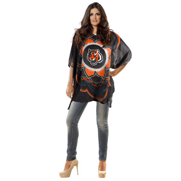 Littlearth Cincinnati Bengals Caftan Flower