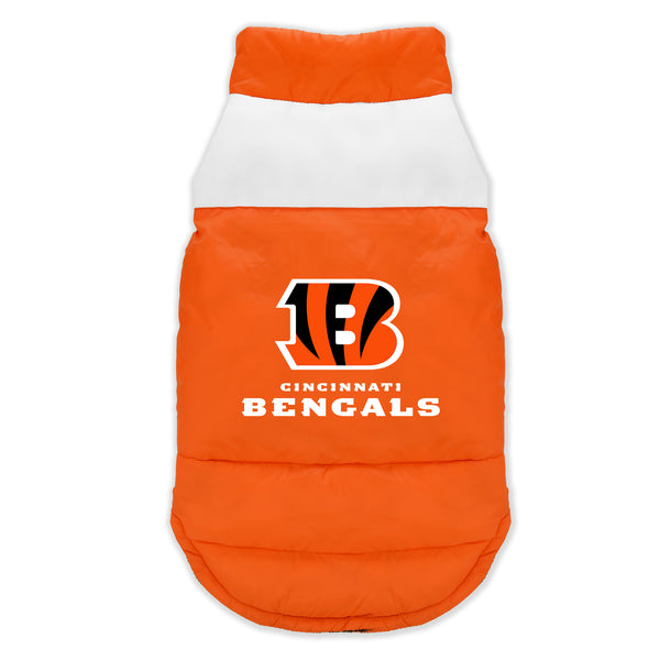 littlearth Cincinnati Bengals Pet Parka Puff Vest