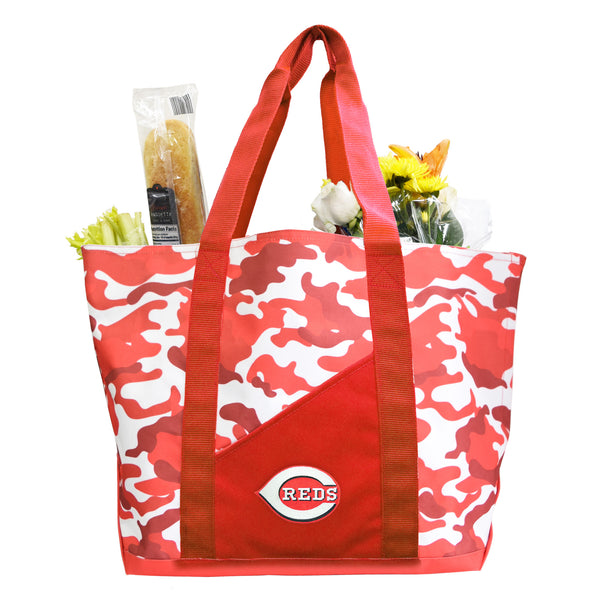 Littlearth Cincinnati Reds Super-Duty Camo Tote