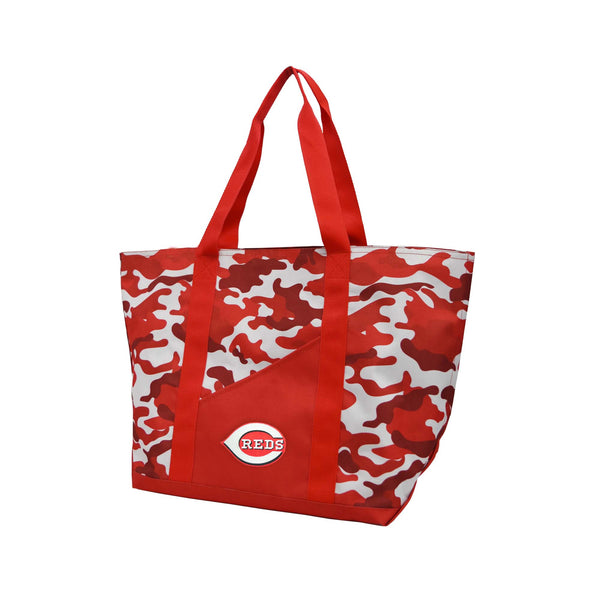 littlearth Cincinnati Reds Super-Duty Camo Tote