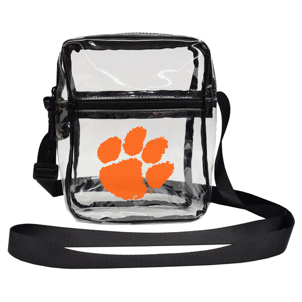 littlearth Clemson University Clear Sideline Purse