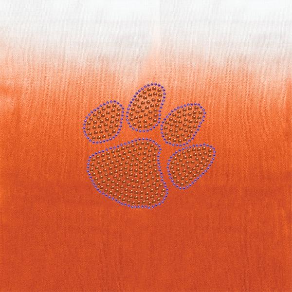 Littlearth Clemson University Dip Dye Scarf