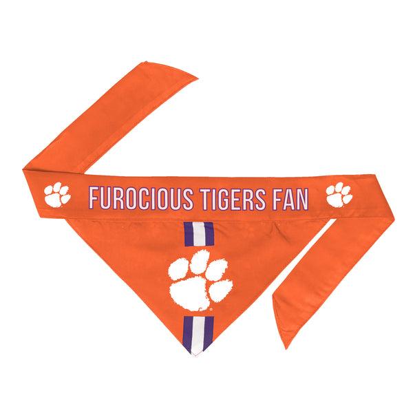 littlearth Clemson University Pet Bandana