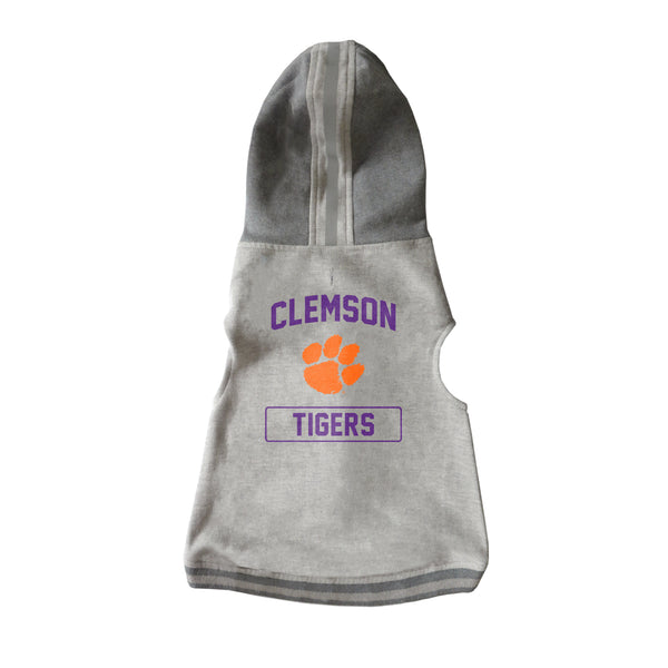 littlearth Clemson University Pet Hooded Crewneck