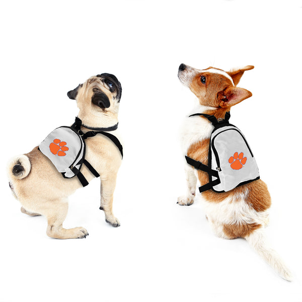 Littlearth Clemson University Pet Mini Backpack