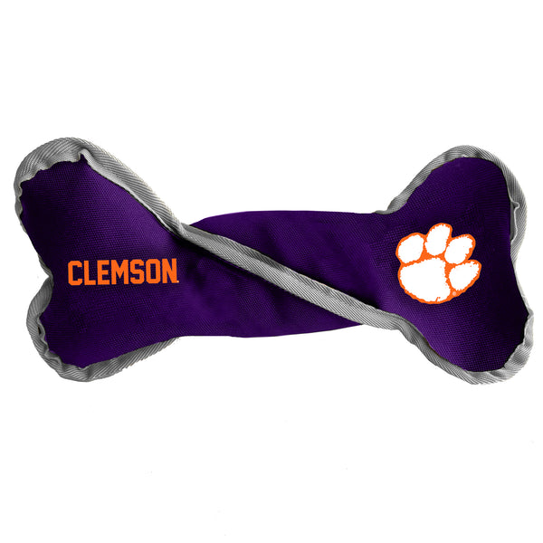 littlearth Clemson University Pet Tug Bone