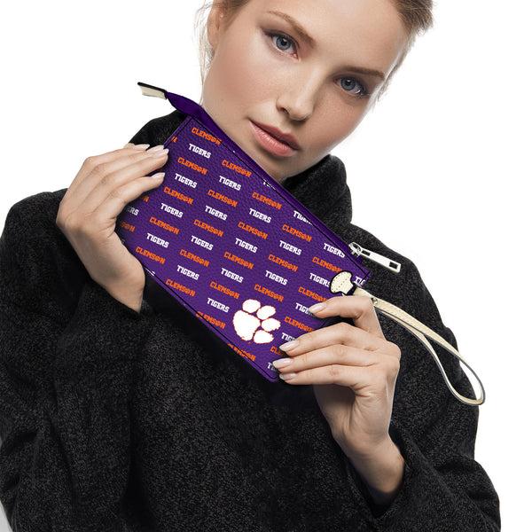 Littlearth Clemson University Victory Wristlet