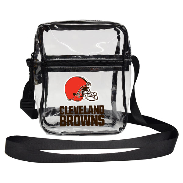 littlearth Cleveland Browns Clear Sideline Purse