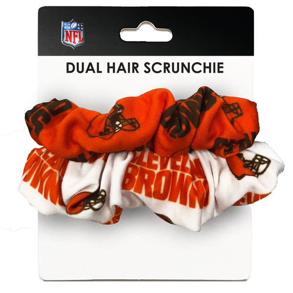 littlearth Cleveland Browns Dual Hair Twist