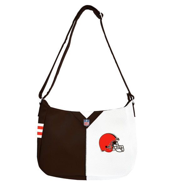 littlearth Cleveland Browns Pebble Split Hobo