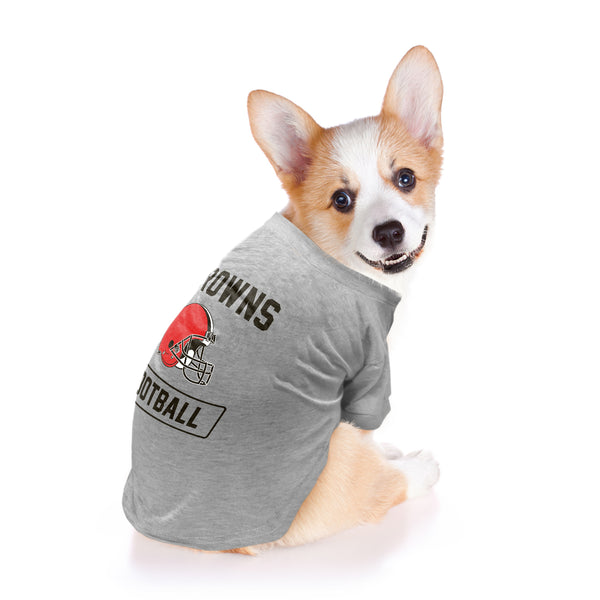 Littlearth Cleveland Browns Pet Tee Shirt Type