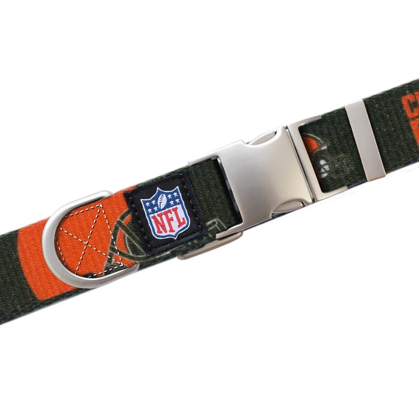 Littlearth Cleveland Browns Premium Pet Collar