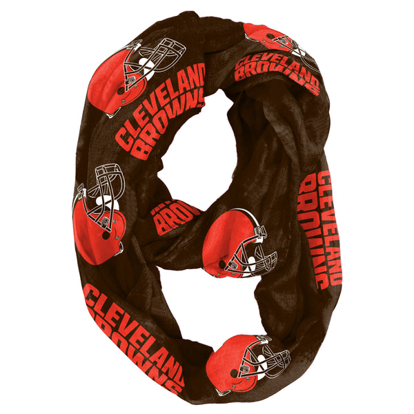 littlearth Cleveland Browns Sheer Infinity Scarf