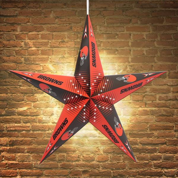 littlearth Cleveland Browns Star Lantern