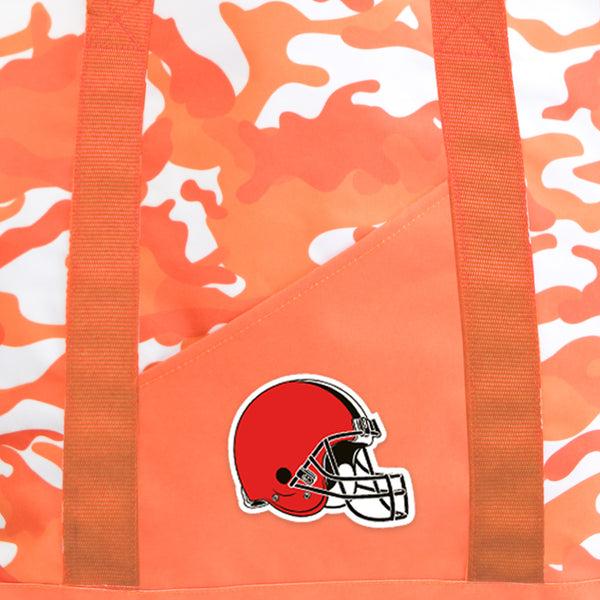 Littlearth Cleveland Browns Super-Duty Camo Tote
