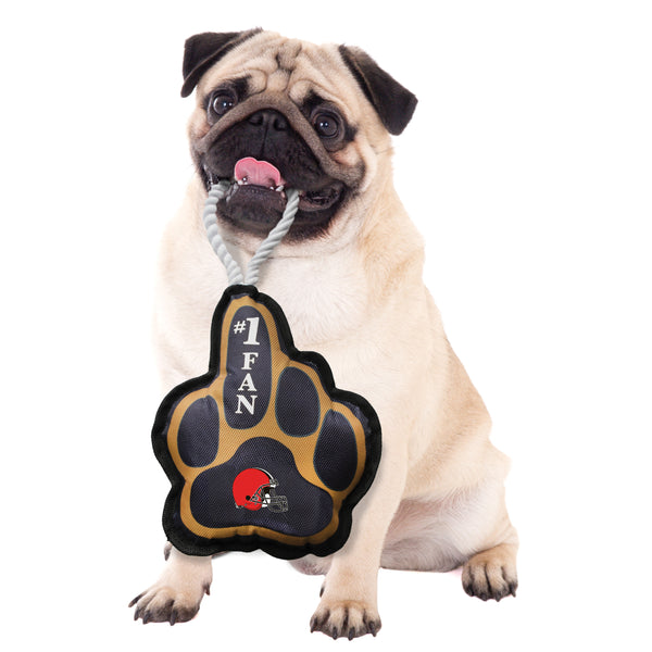 Littlearth Cleveland Browns Super Fan Pet Toy