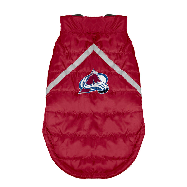littlearth Colorado Avalanche Pet Puffer Vest
