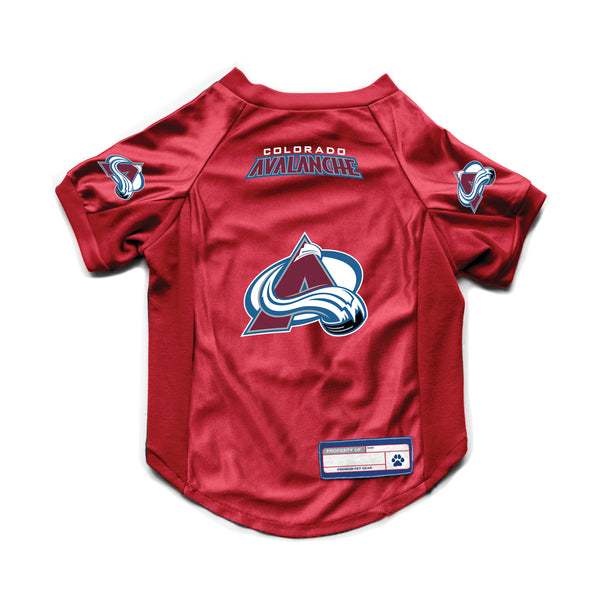 littlearth Colorado Avalanche Pet Stretch Jersey