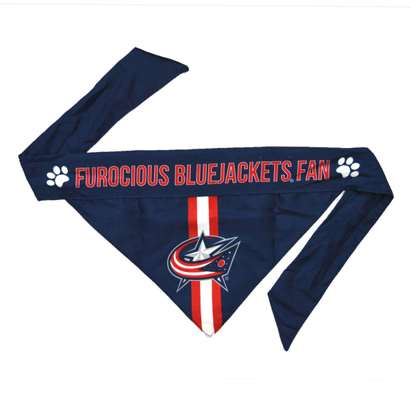 littlearth Columbus Blue Jackets Pet Bandana