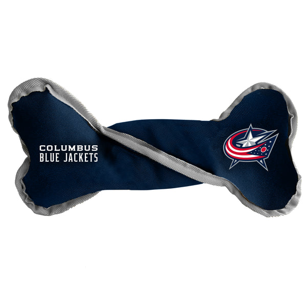 littlearth Columbus Blue Jackets Pet Tug Bone