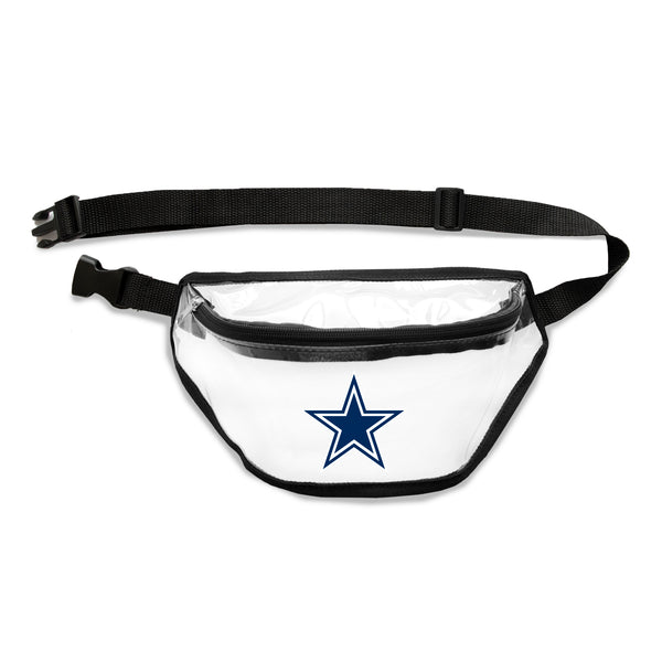 littlearth Dallas Cowboys Clear Fanny Pack