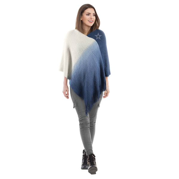 Littlearth Dallas Cowboys Dip Dye Poncho